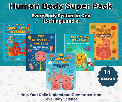 The Human Body Super Pack (14 Systems eBooks in One Bundle)