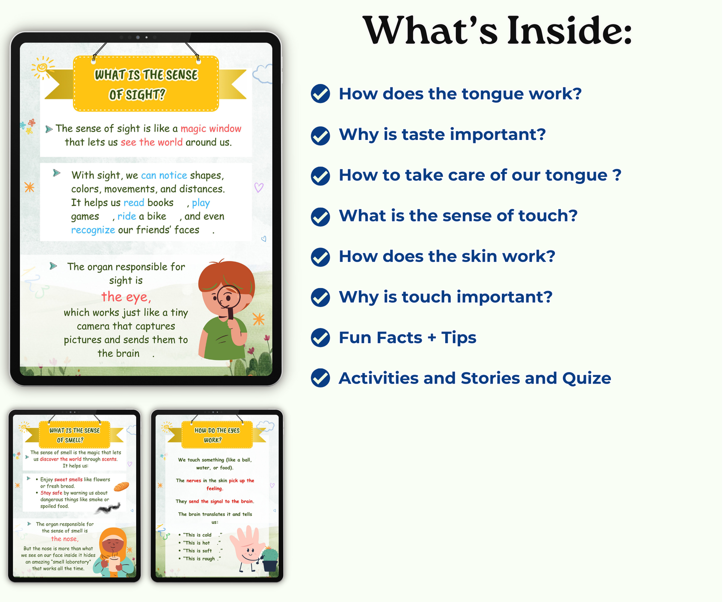 The Five Senses: Your Magic Tools to Discover Life